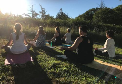 Sunrise Surya Namaskar 
